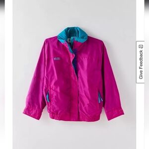 Vintage 90s Coulmbia X Bugaboo X Urban Renewal Nwt One Size Fits Upto 1xl Neon